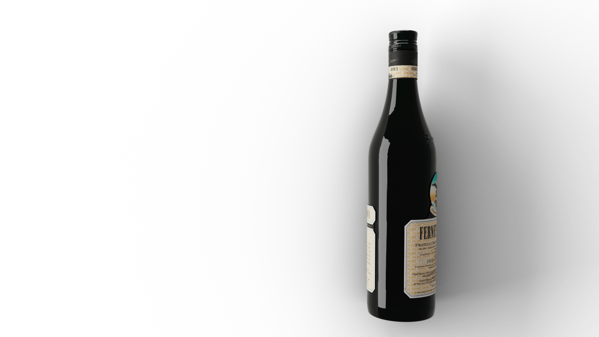 Fernet Branca bottle frame 10
